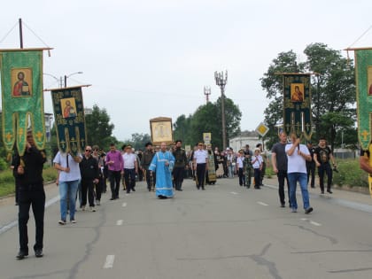 Святой образ Богородицы Албазинской продолжает своё шествие по пределам Биробиджанской епархии