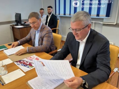 Владимир Солодов встретился с министром науки и высшего образования РФ Валерием Фальковым