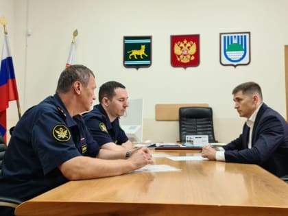 Планы дальнейшего сотрудничества обсудил мэр с заместителем начальника УФСИН России по ЕАО
