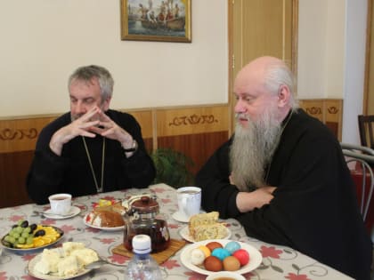 Епископ Лука встретился с родственниками защитников Отечества, погибших в зоне специальной военной операции