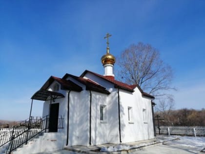 Чин освящения колоколов совершили в храме святого мученика Иоанна Воина в с. Кирга ЕАО