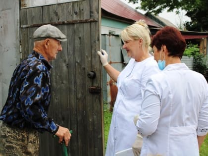 В пострадавших от паводка районах Биробиджана началась вакцинация населения