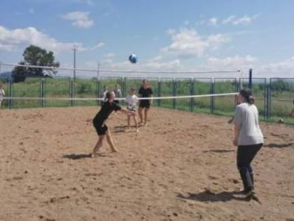 Площадку для пляжного волейбола обустроили в с. Двуречье ЕАО