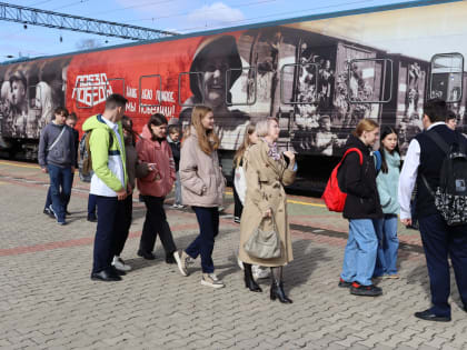 Не успевшие лично попасть в «Поезд Победы» жители ЕАО, могут посетить музей онлайн