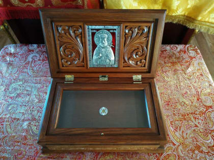 Ковчег с частицей мощей святителя Луки Крымского