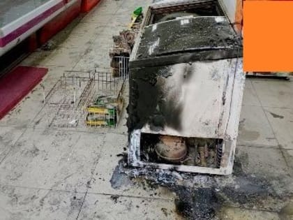 Продуктовый магазин спасли от пожара огнеборцы из п. Николаевка ЕАО