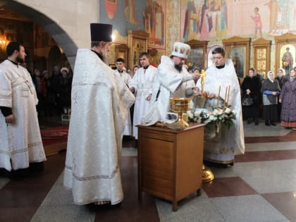 Великая Агиасма в Крещенский сочельник