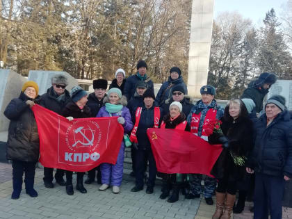 Коммунисты Еврейской автономной области отметили 105-ю годовщину создания Красной Армии