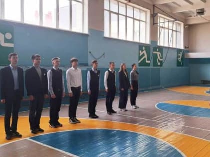 Сотрудники УФСИН помогают в подготовке учащихся Гимназии № 1 к участию в «Зарнице 2.0»