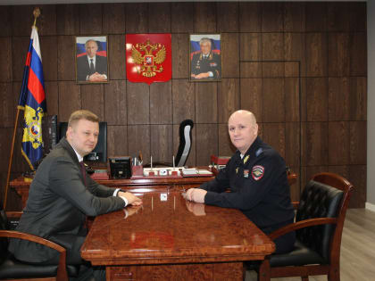 Глава областной полиции встретился с исполняющим обязанности председателя правительства ЕАО