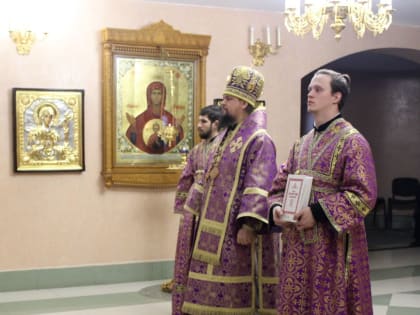 Икону Божией Матери «Державная» Божественной литургией и молебном почтили в Биробиджанской епархии