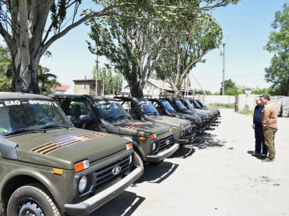 ЕАО – фронту: гуманитарный груз в зону СВО доставила делегация руководства региона