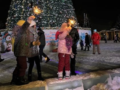 Жители ЕАО торжественно встретили Новый год