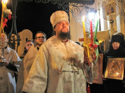 Светлый праздник Воскресения Христова встретили православные верующие Биробиджанской епархии