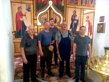 Храм святого Пророка Илии ремонтируют в с. Амурзет ЕАО