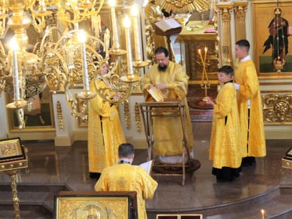 Память Всех святых, от века Богу благоугодивших, празднуют в Биробиджанской епархии