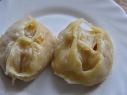 Манты с тыквой: рецепт выходного дня