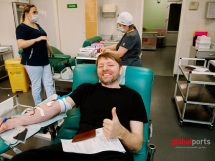 Корпоративная акция по сдаче крови в Санкт-Петербурге