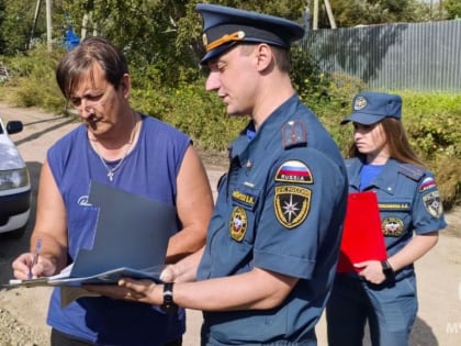 Соблюдать правила противопожарной безопасности призывают частных жителей домов сотрудники Госпожнадзора ЕАО