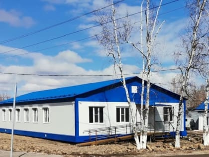 В селе Партизанское Смидовичского района начала работу модульная амбулатория