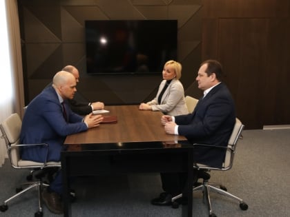 Развитие международных отношений обсудили глава ЕАО и представители МИД России