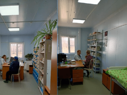 В новой амбулатории с. Бабстово ЕАО получают помощь первые пациенты