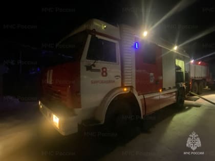 Семья с 7 детьми спаслась из ночного пожара в Биробиджане