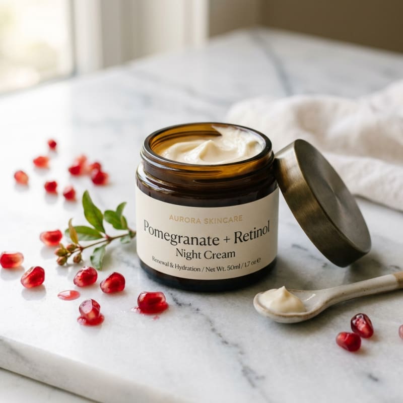 Pomegranate Night Cream - View 1