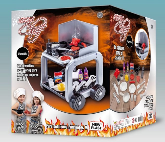 Parrilla New Plast 100 % Chef
