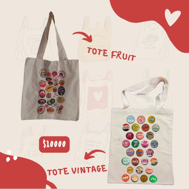 Tote Fruit | Tote Vintage