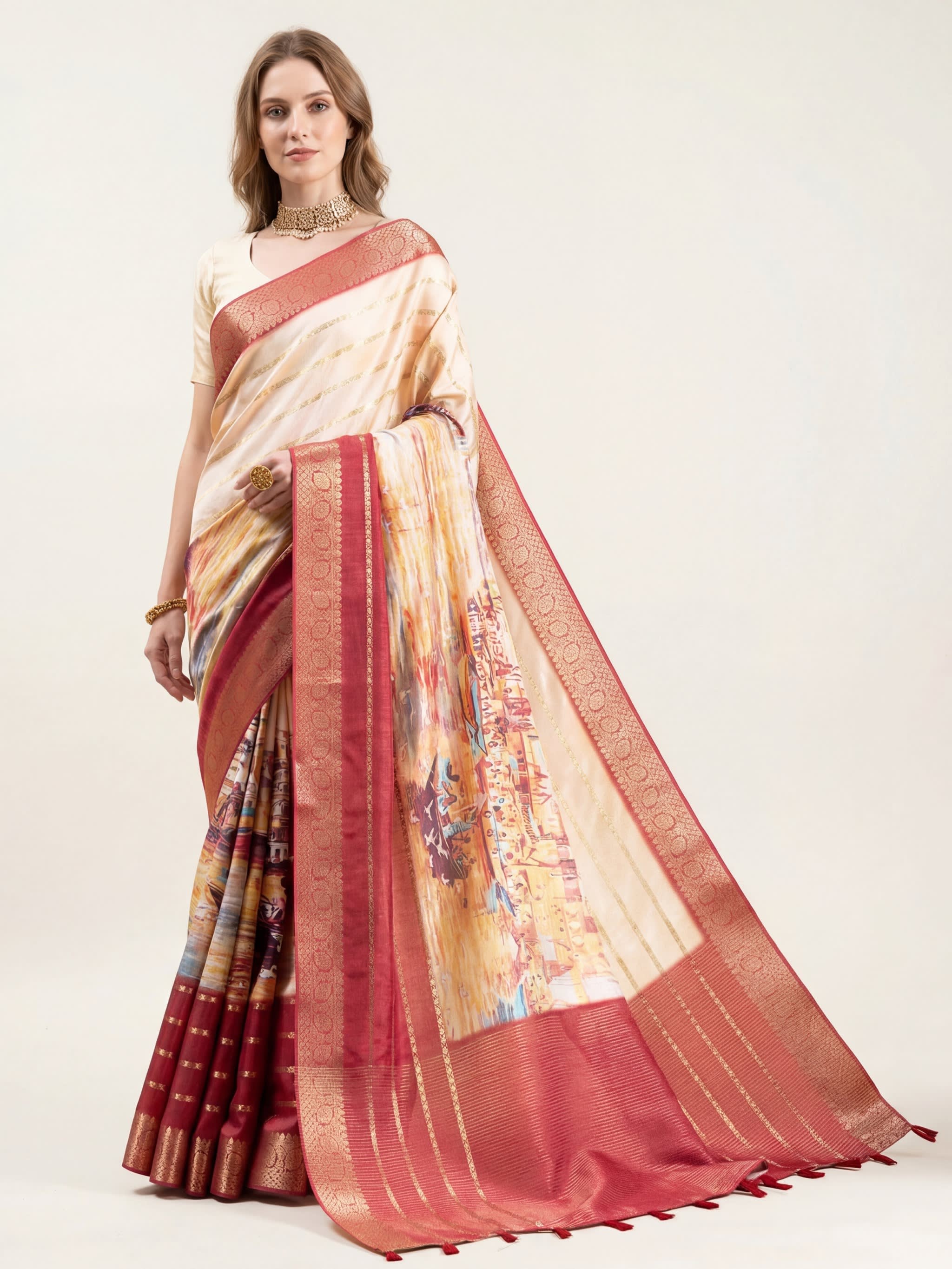 Ganga Ghat Saree - Image 1