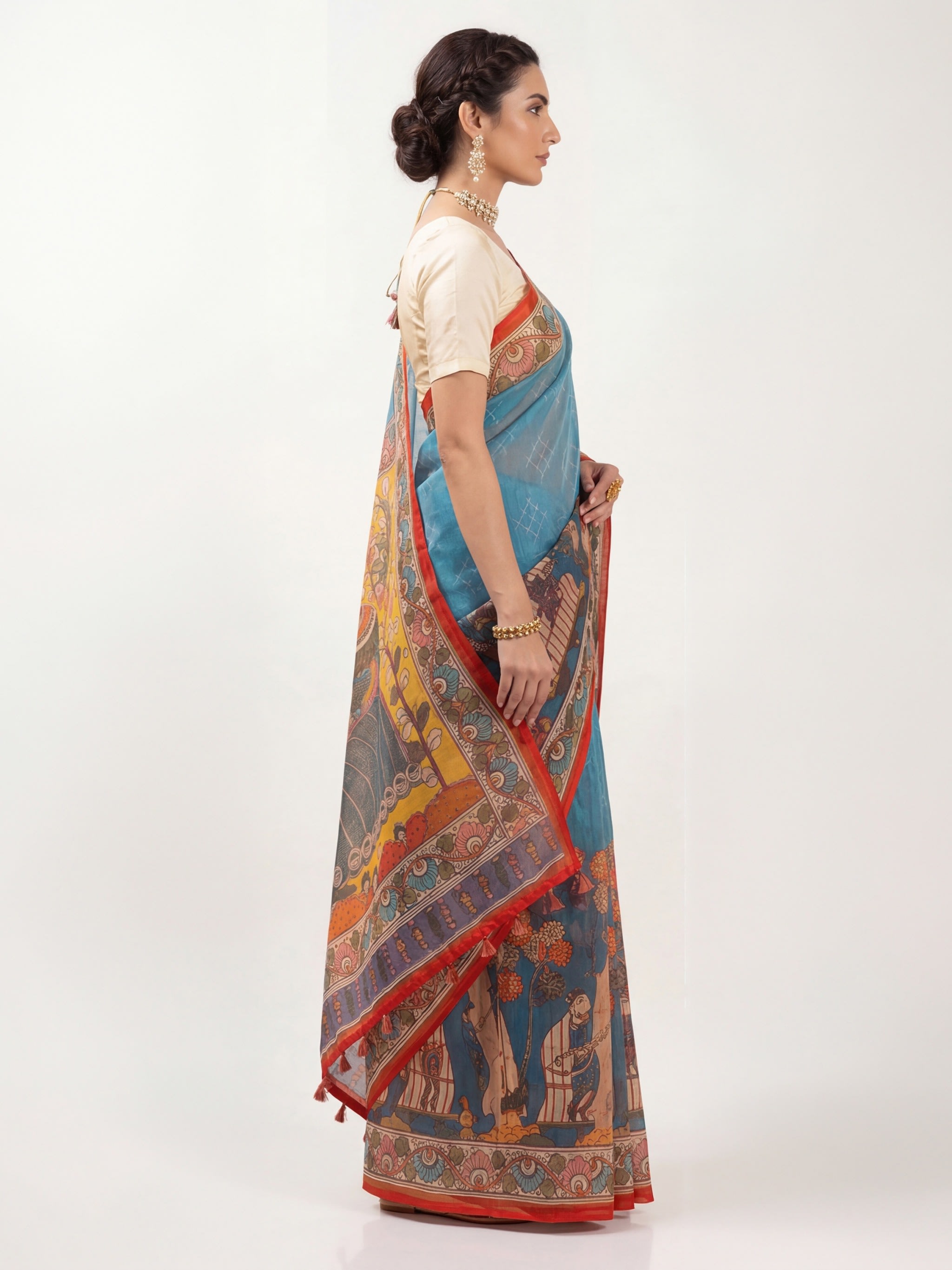 Morangi Saree - Image 4