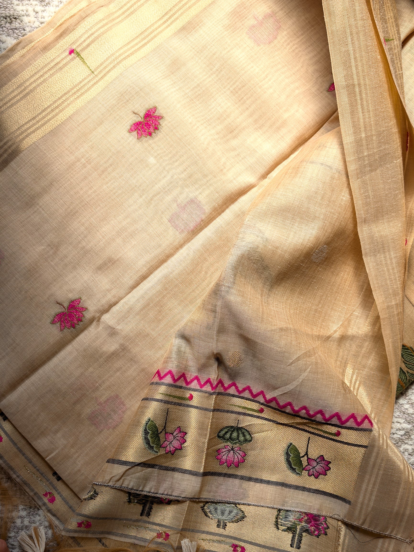 Vanika Story Jamdani Saree - Image 6