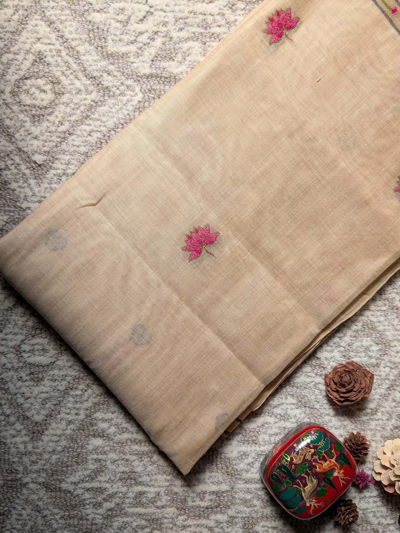 Vanika Story Jamdani Saree - Image 7