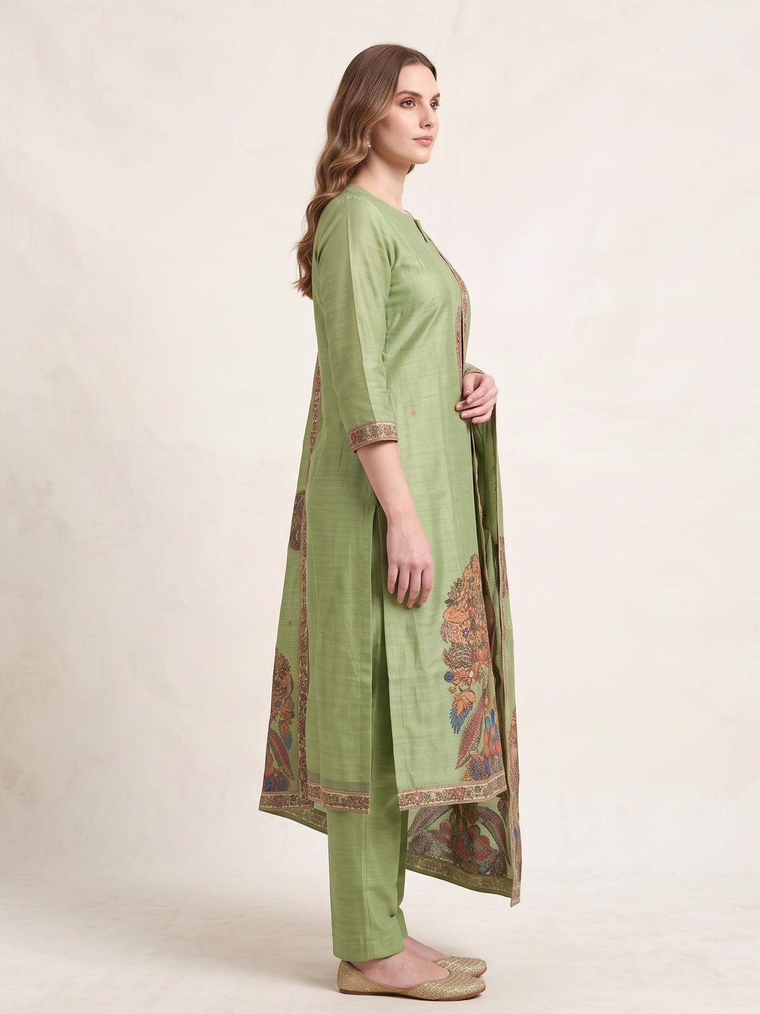 Mehreen Kalamkari Suit Set