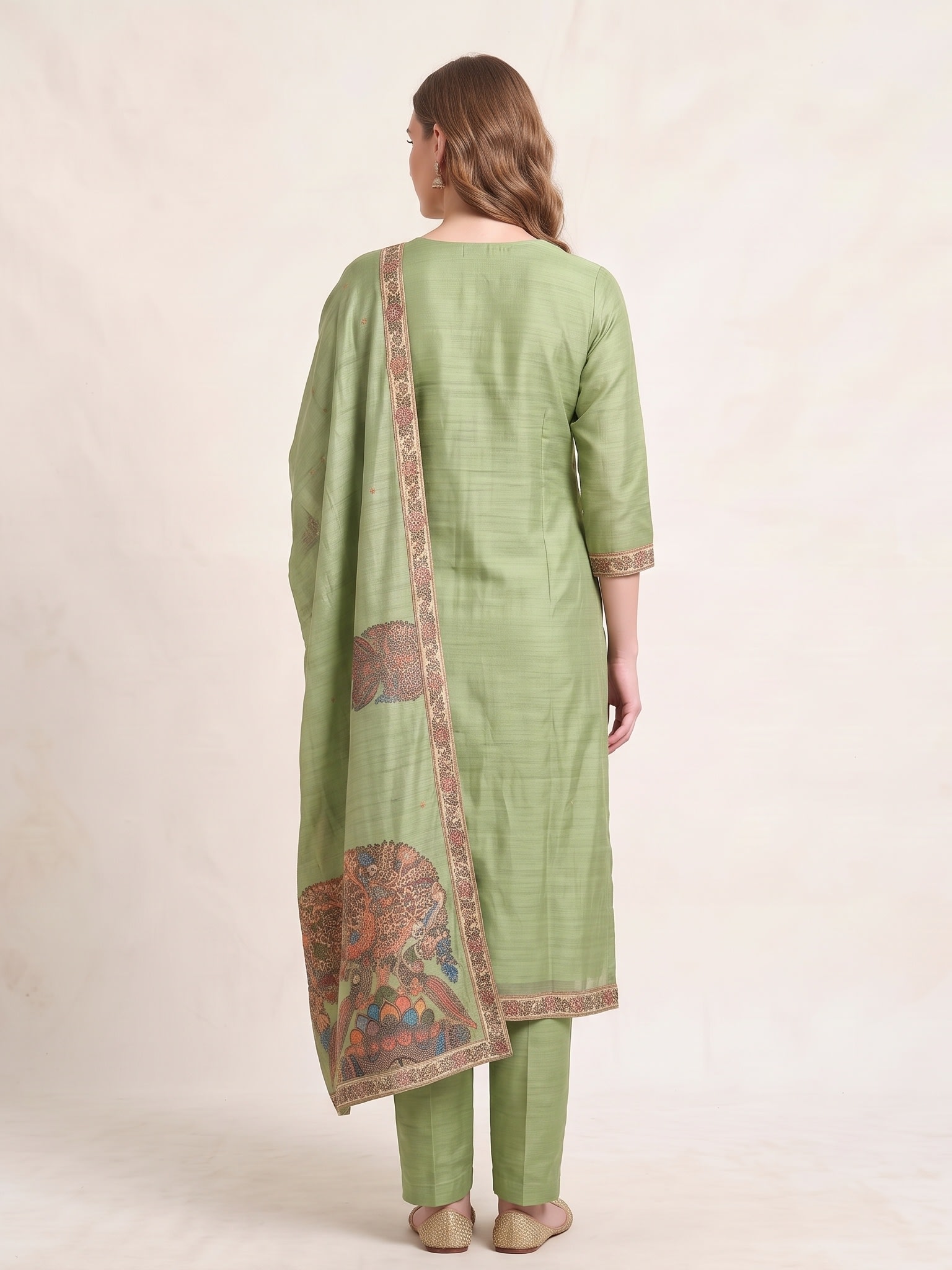 Mehreen Kalamkari Suit Set