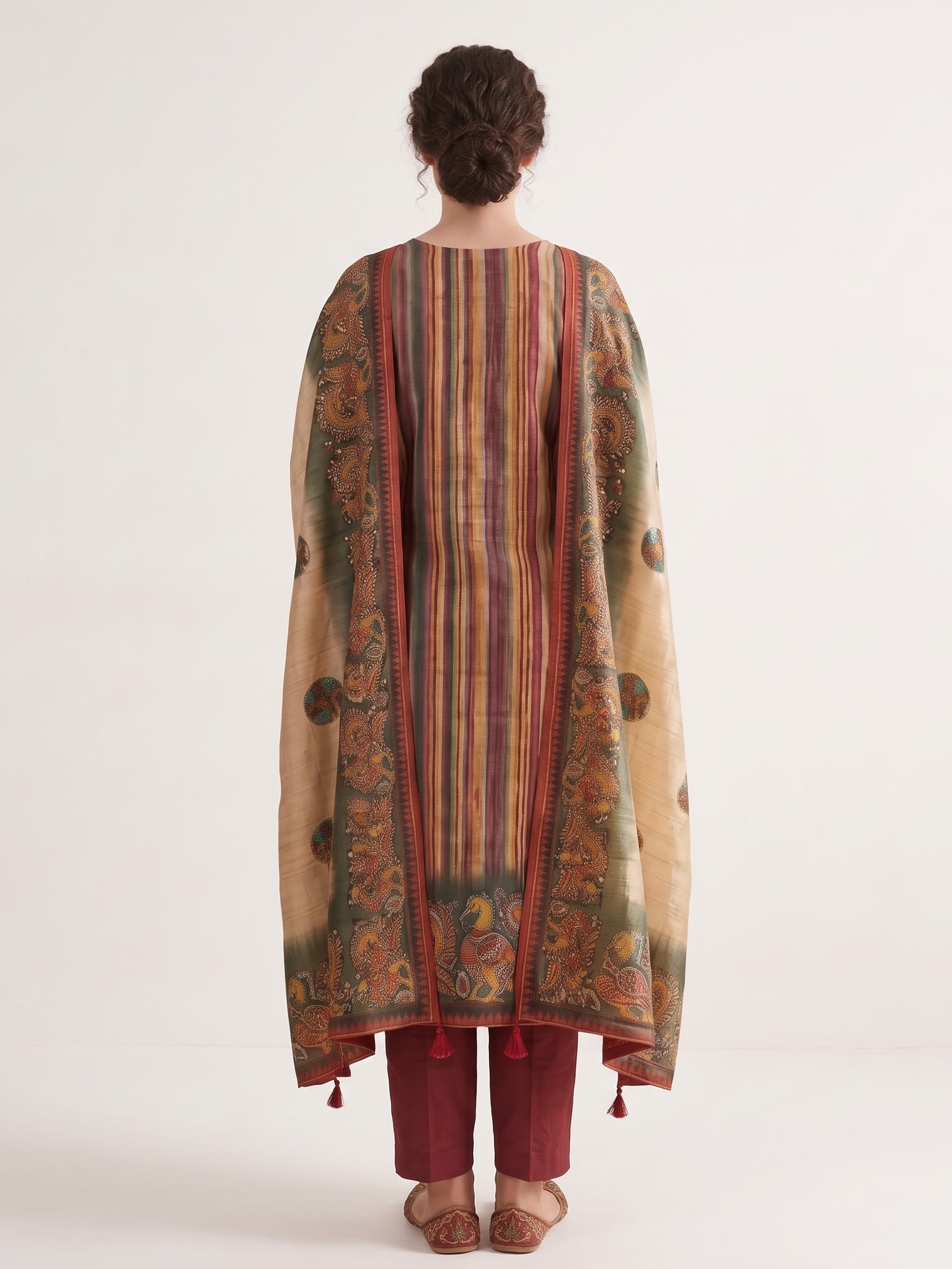 Rangrez Kalamkari Handwork Suit Set