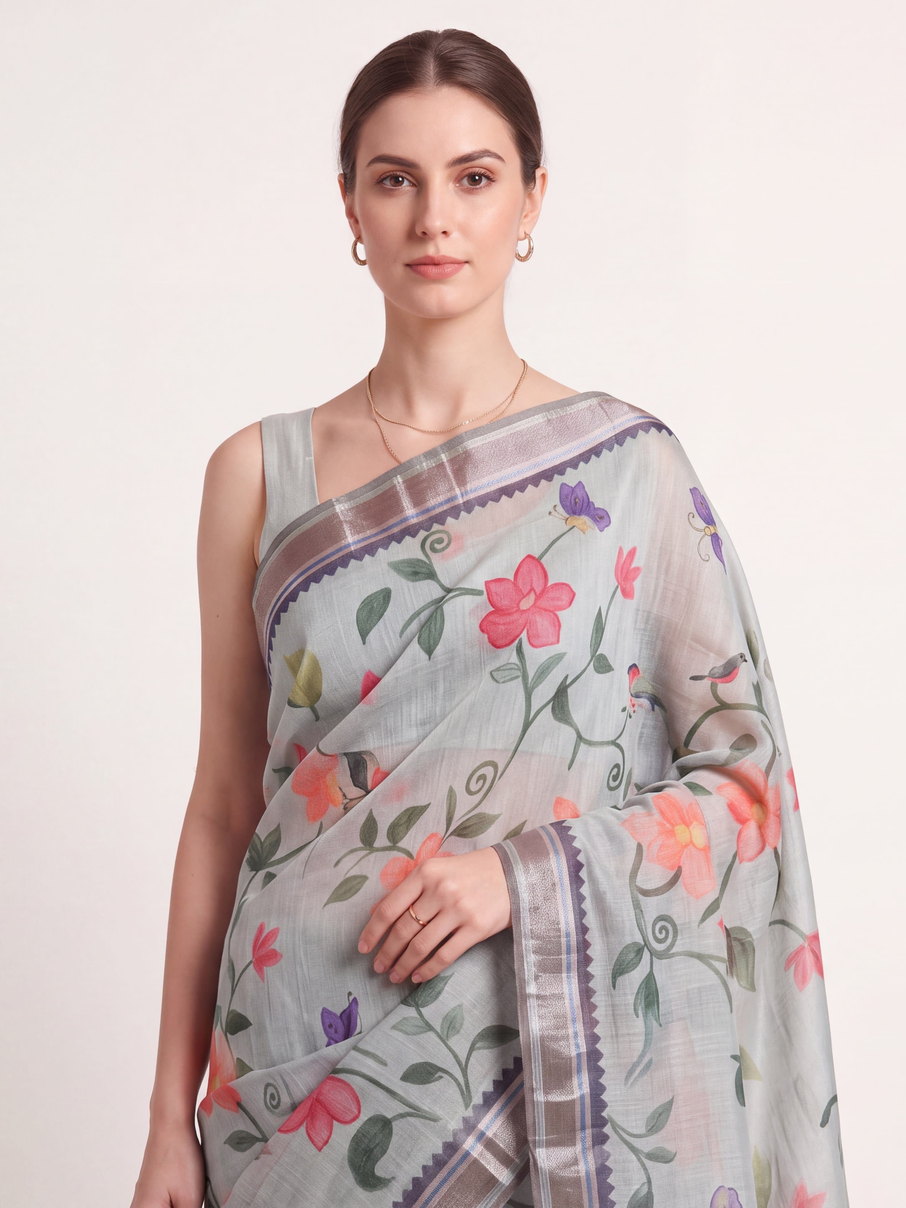 Neelika Gardenia Saree