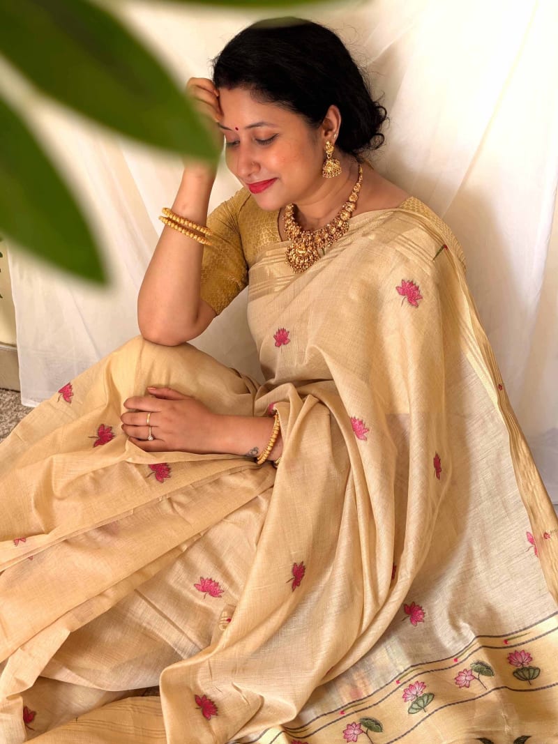 Jamdani Woven Sarees