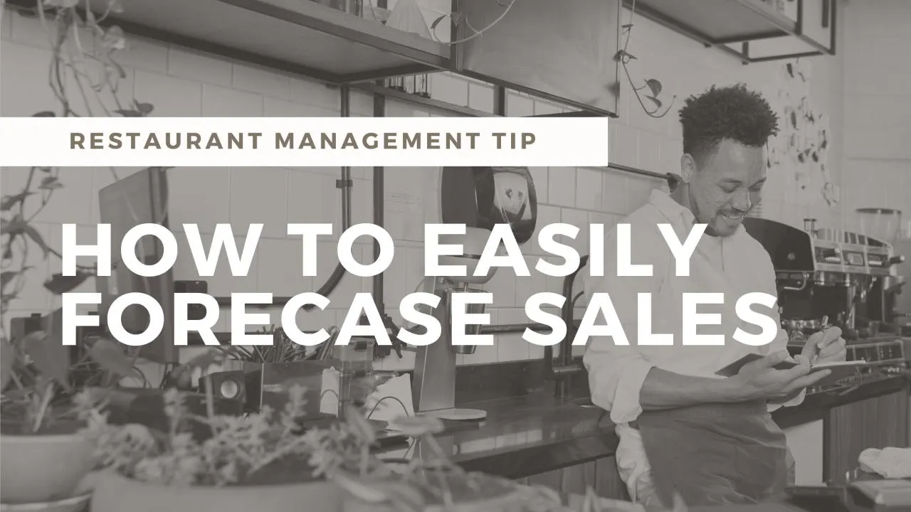 sales forecasting tips for small restaurants