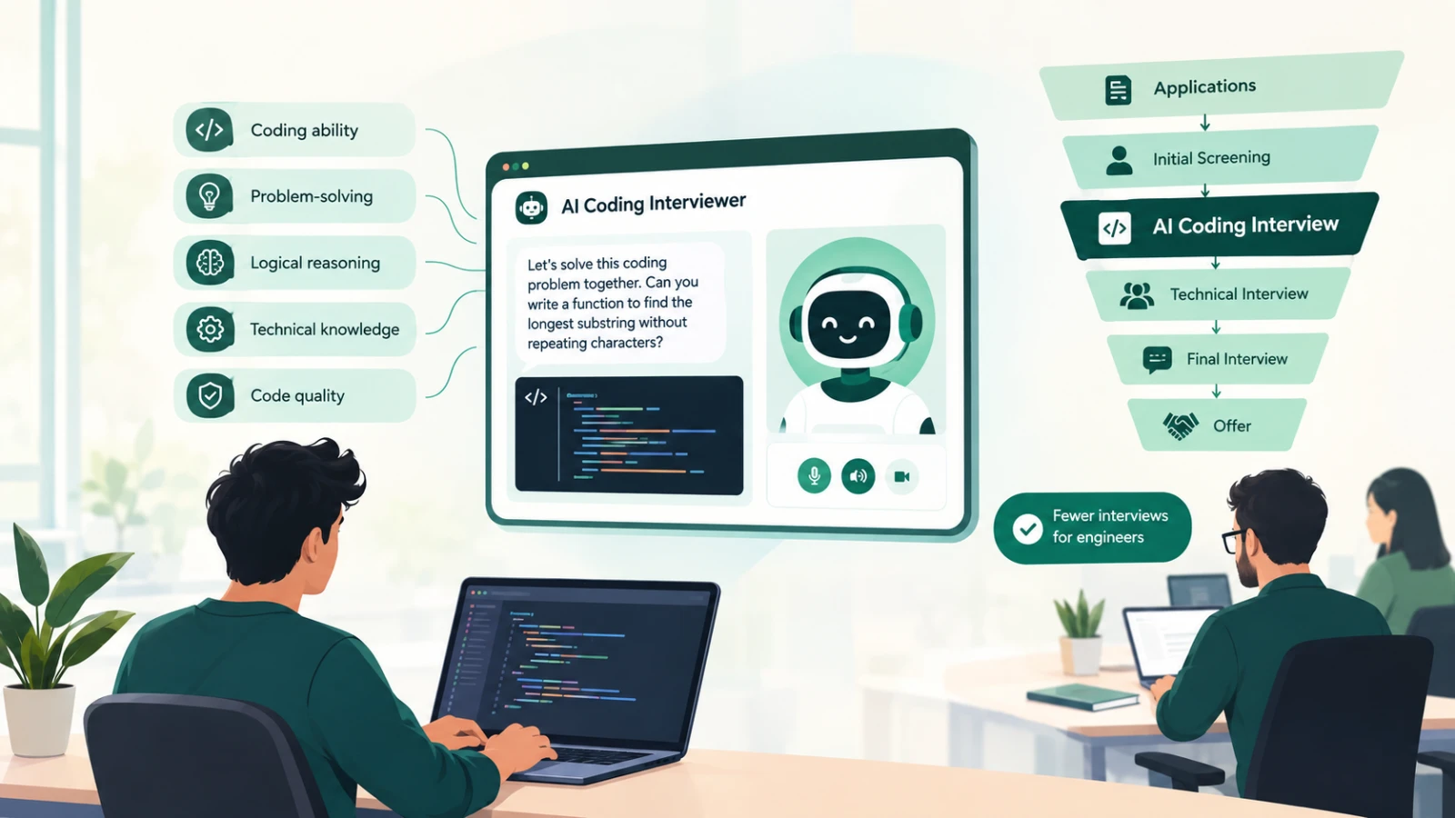 benefits of ai coding interviewers