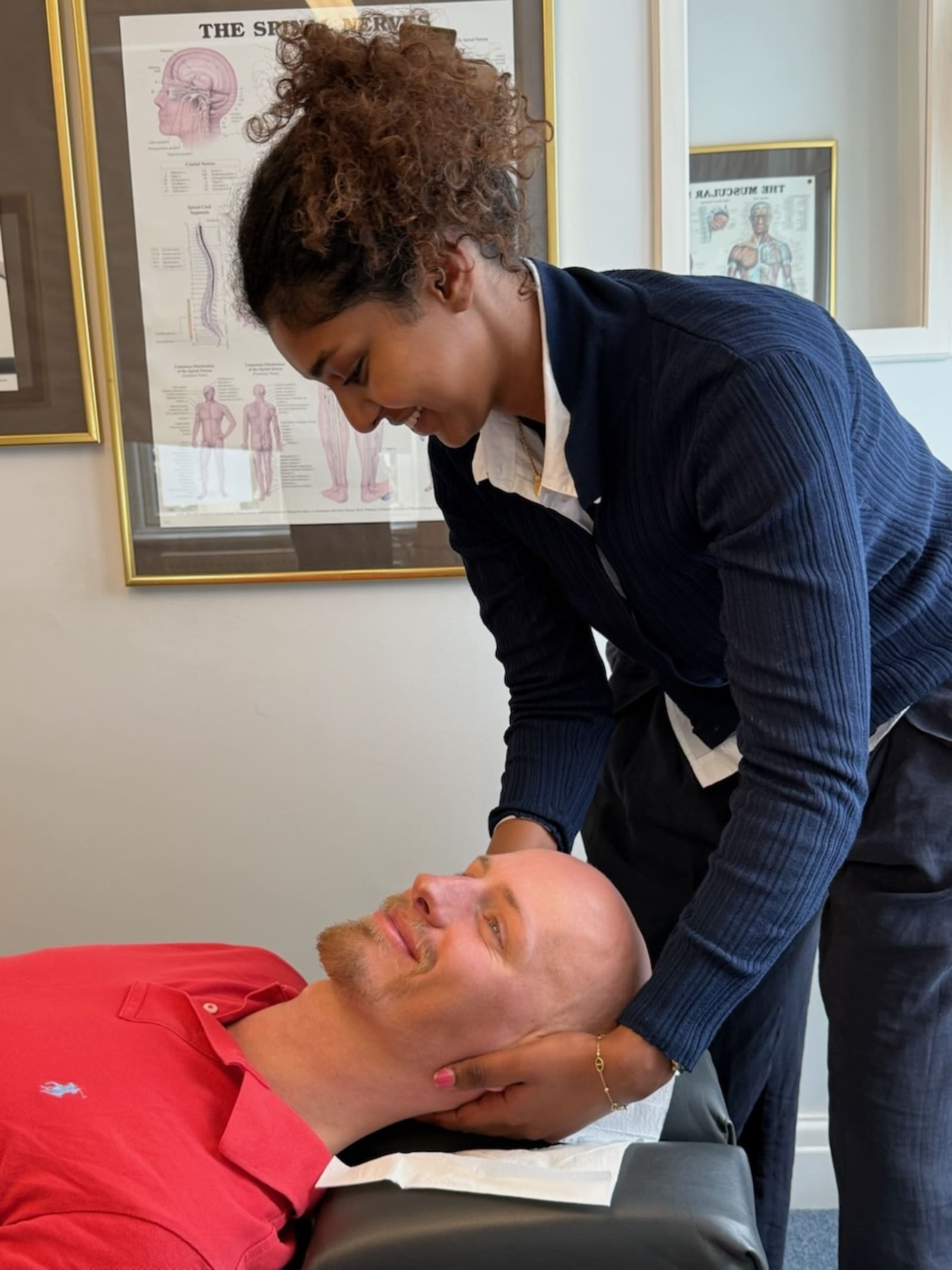 Chiropractic neck treatment at BritChiro New Milton