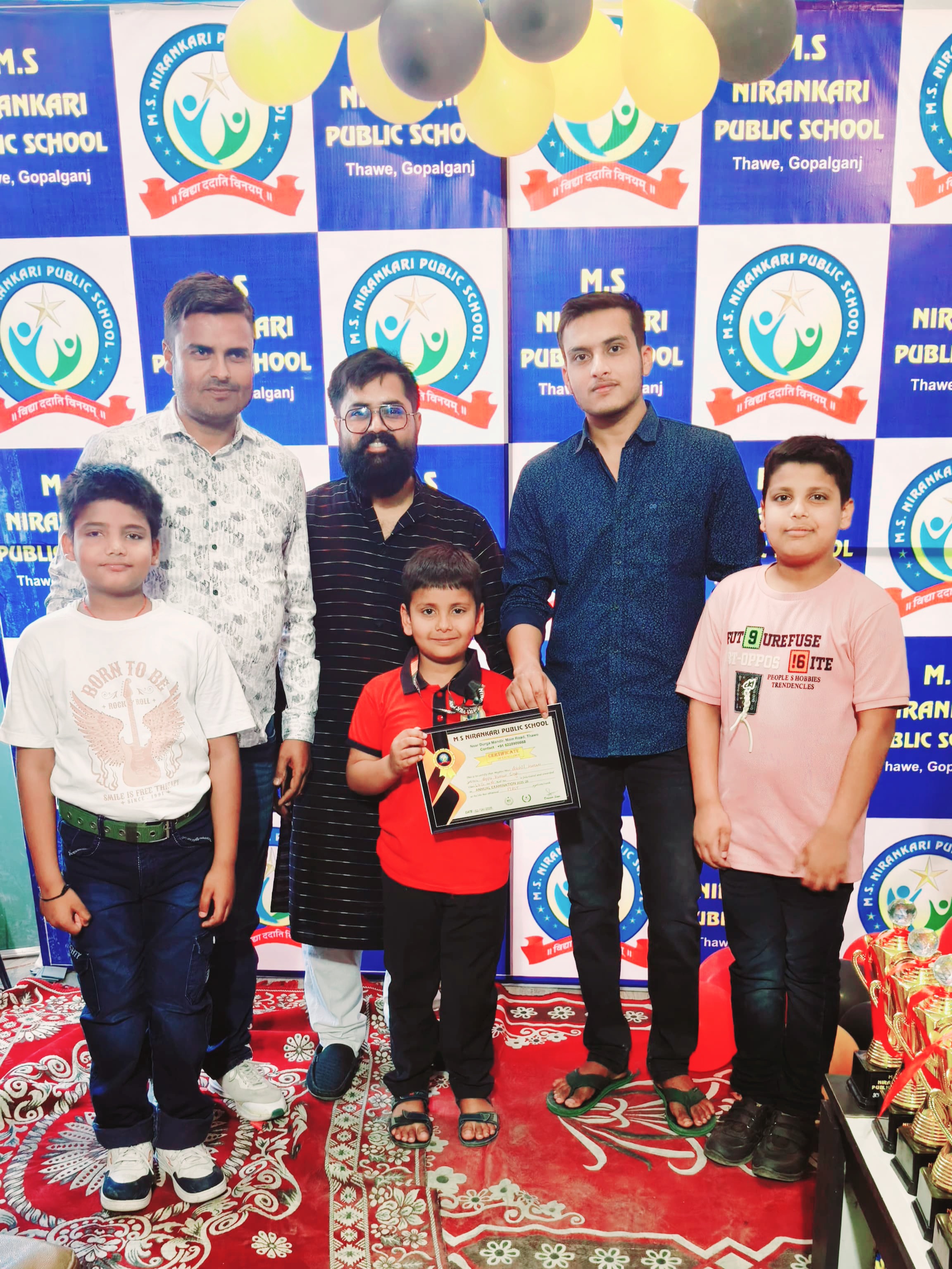 Medal & Certificate Distribution