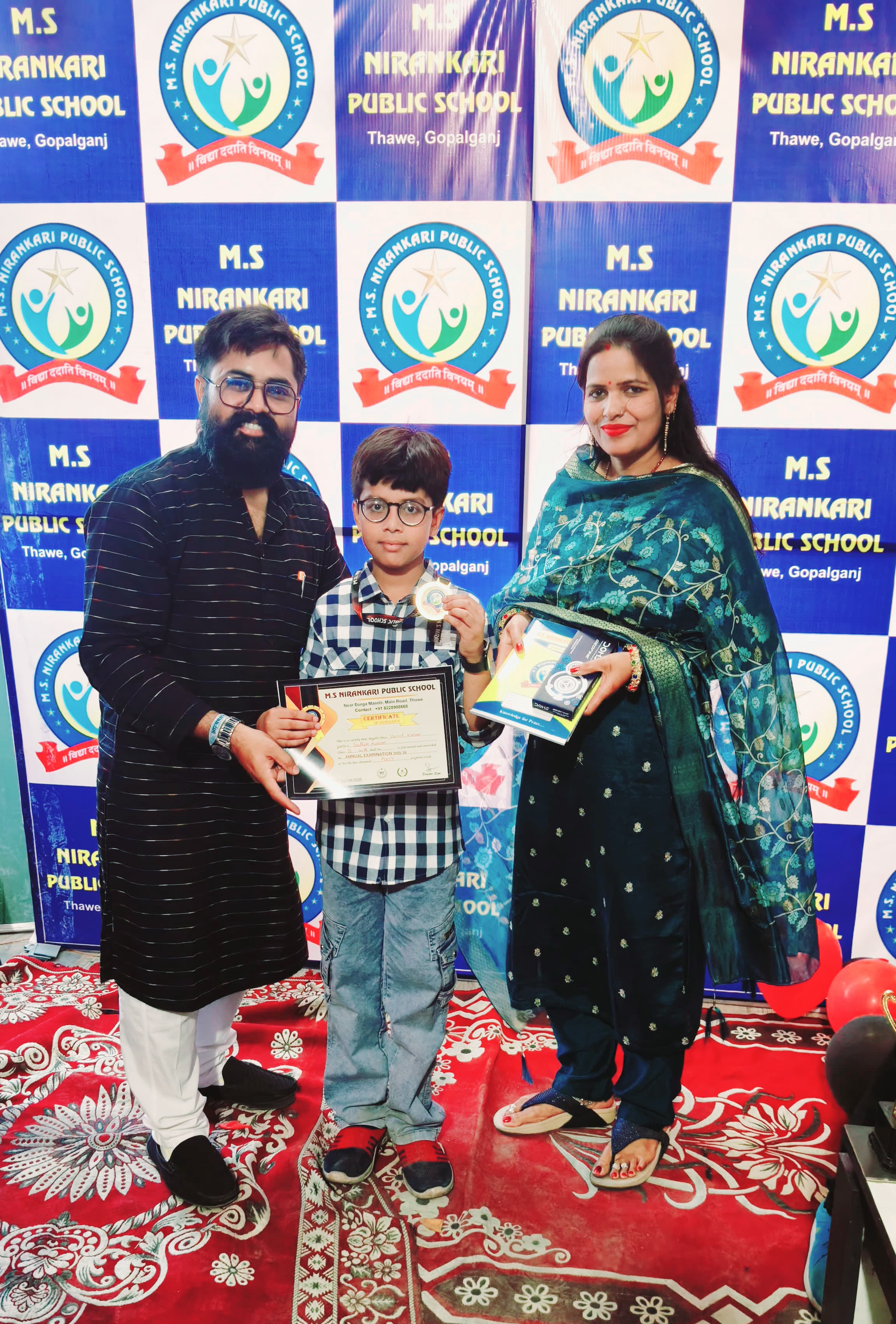 Medal & Certificate Distribution