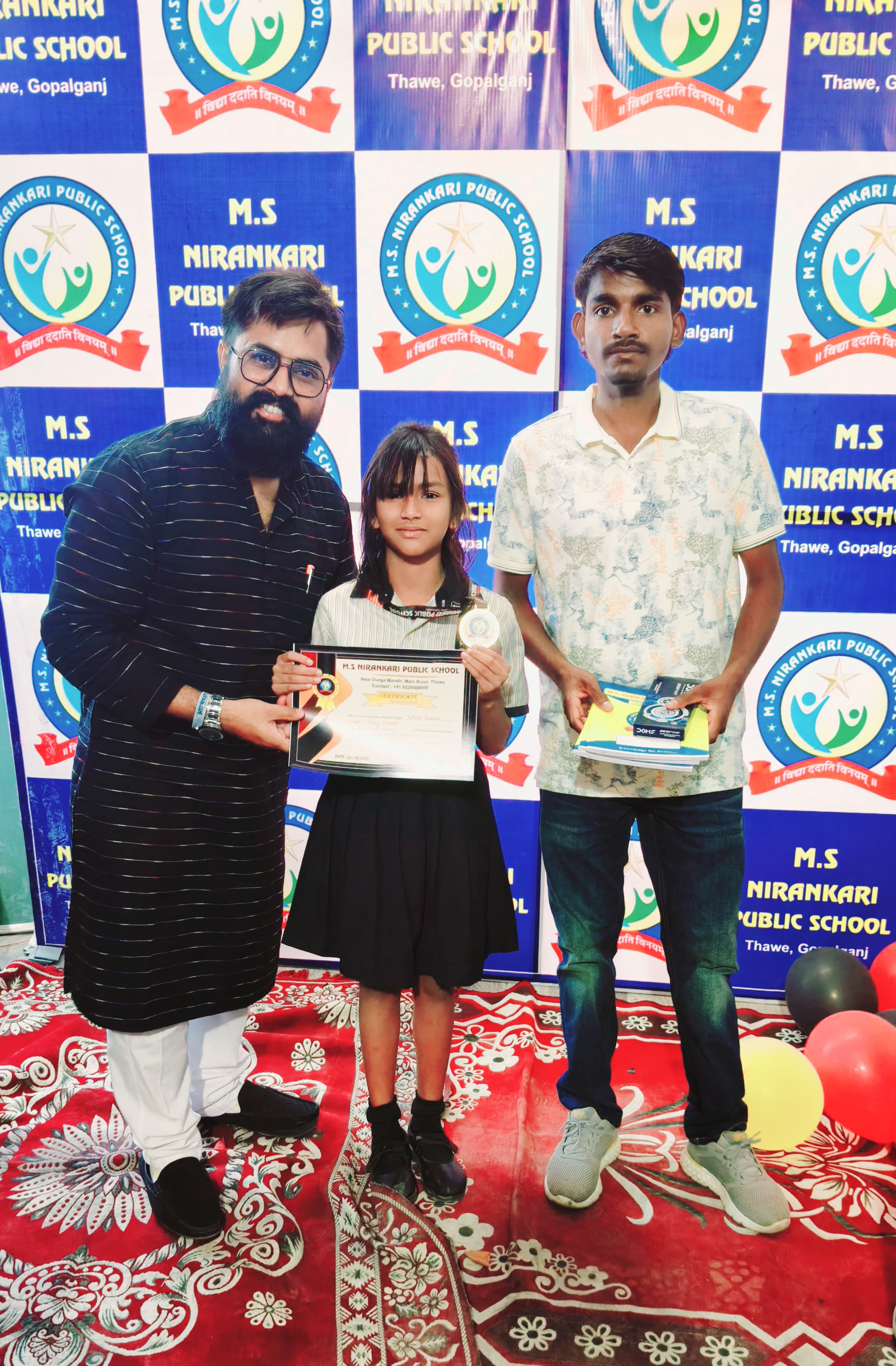 Medal & Certificate Distribution