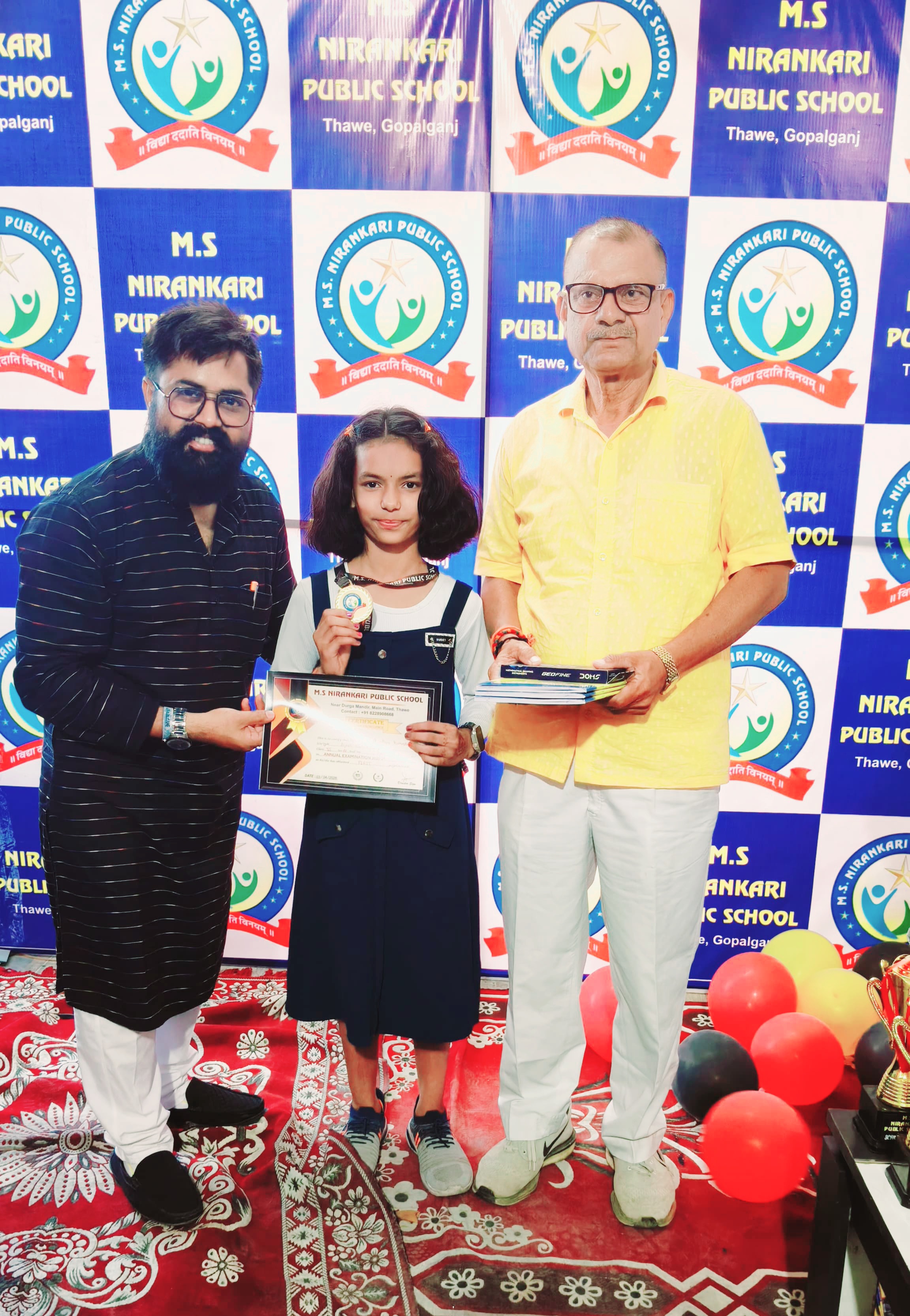 Medal & Certificate Distribution