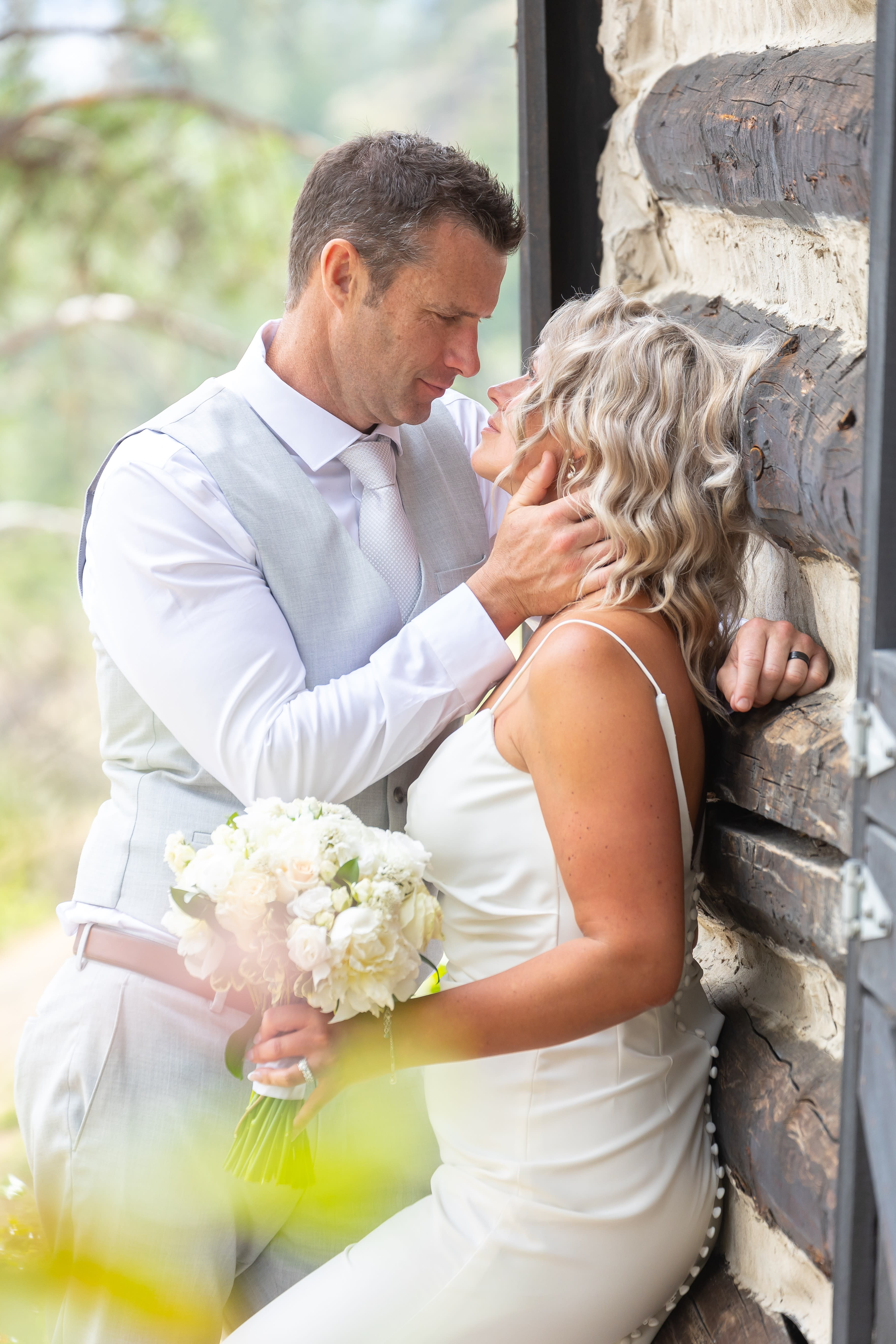 wedding couple portrait