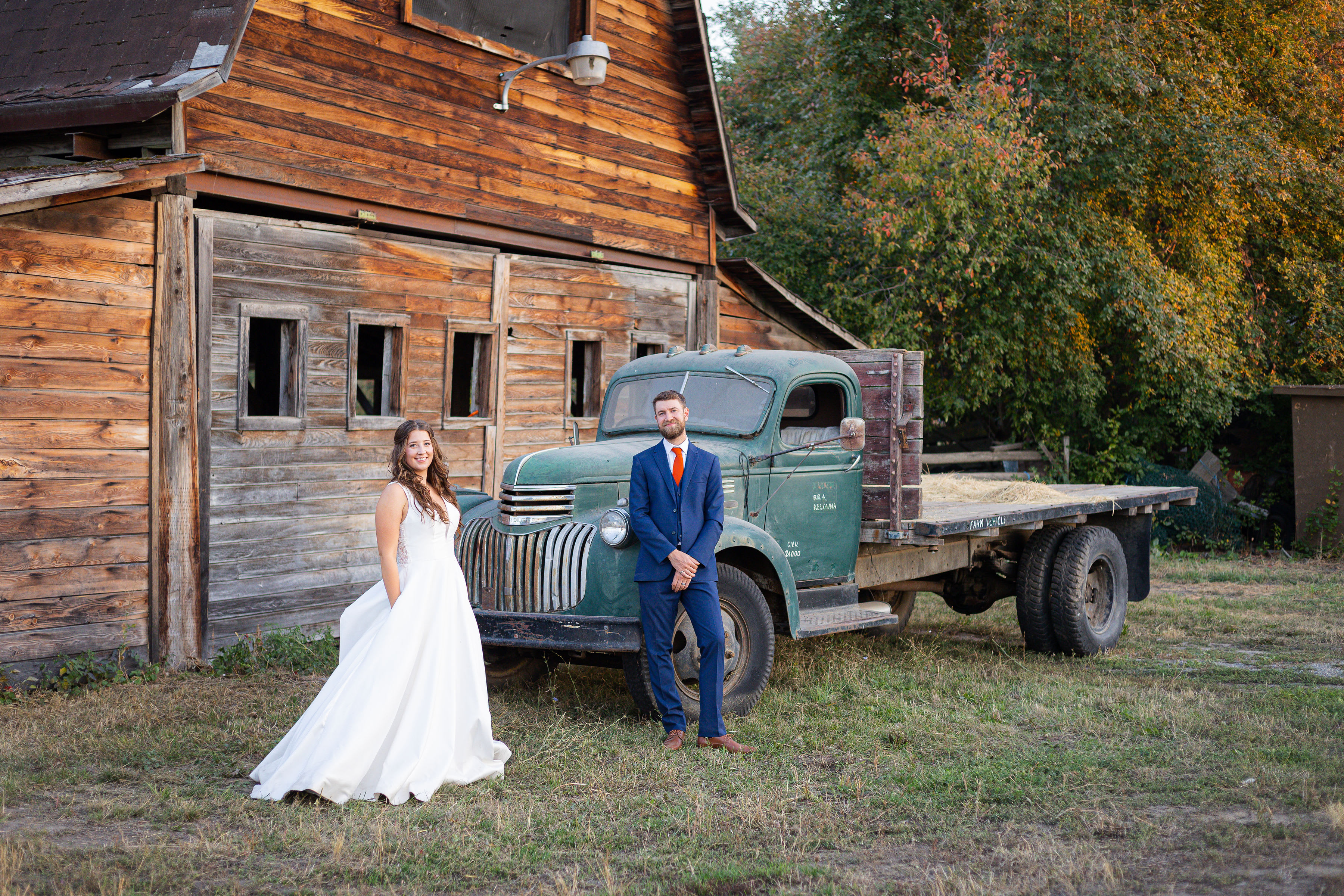 Ethereal wedding scene