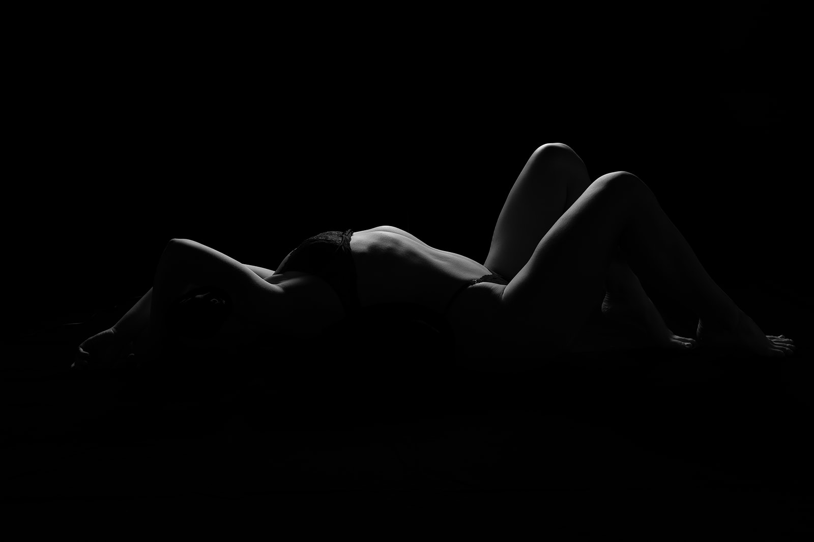 Intimate boudoir session West Kelowna — fine art studio photography