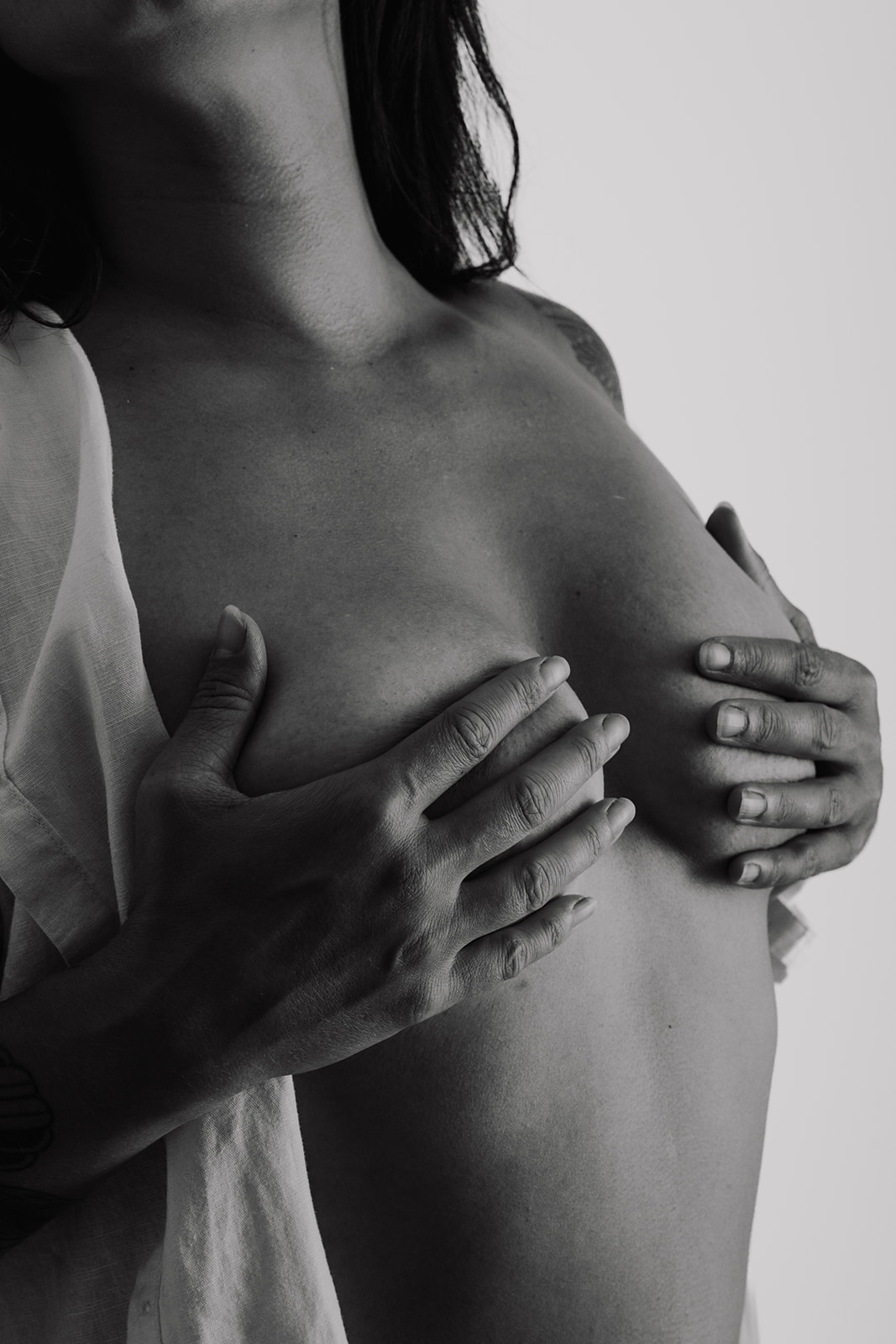 Boudoir photography West Kelowna — fine art studio portrait